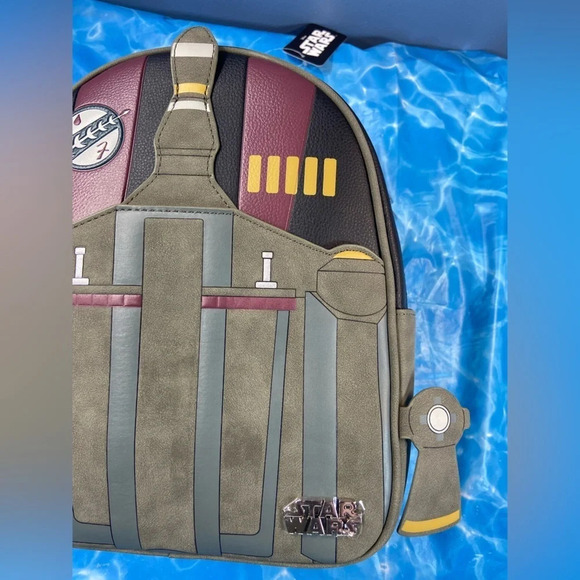 Star Wars - Boba Fett Jetpack Mini Backpack - New 🧋 💫 - Picture 2 of 16